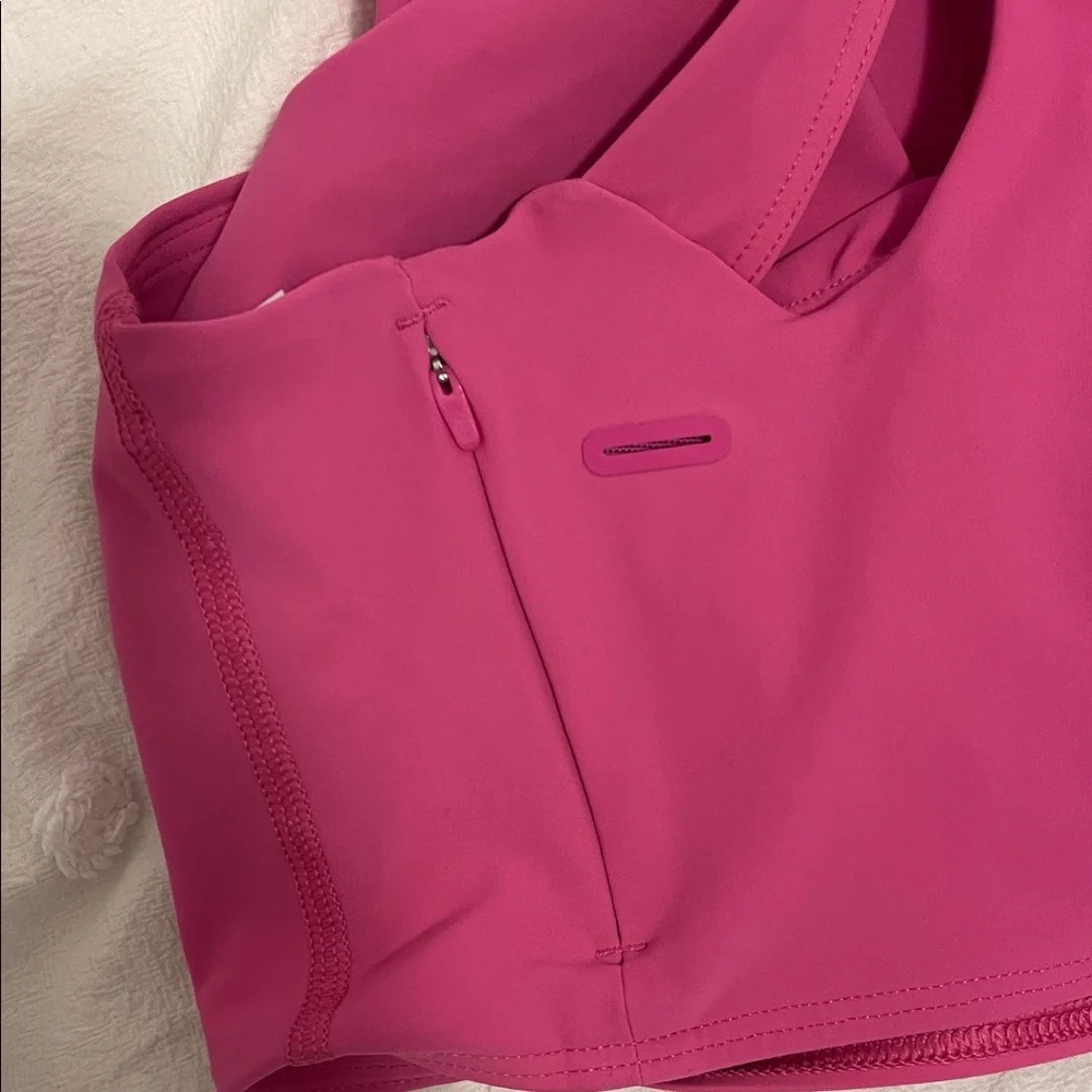 lululemon athletica Pink Racerback High-Support Sports Bra - Picture 3 of 8